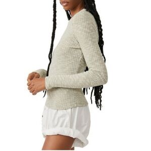 Free People Intimately Aura Sheer Layering Top